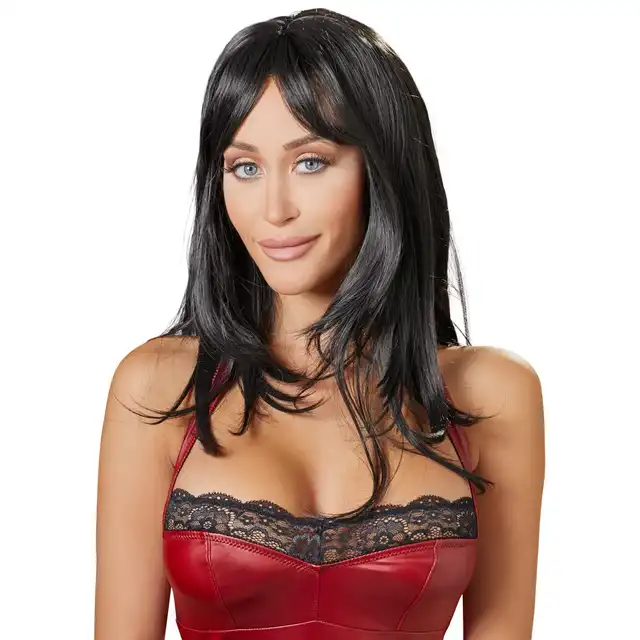 Wigged Love - Carmen Long Cut Black
