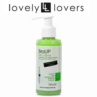 Lovely Lovers - BraUP Gel 150ml. Wspomaga powiększenie biustu!