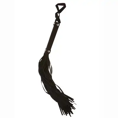 X-Play Whip Teaser Black 2039 - Zamszowy pejcz.