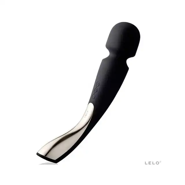 Lelo - Smart Wand Large Black. Wodoodporny masażer do ciała
