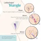Ladyshape - Triangle. Szablon Do Fryzur Intymnych.
