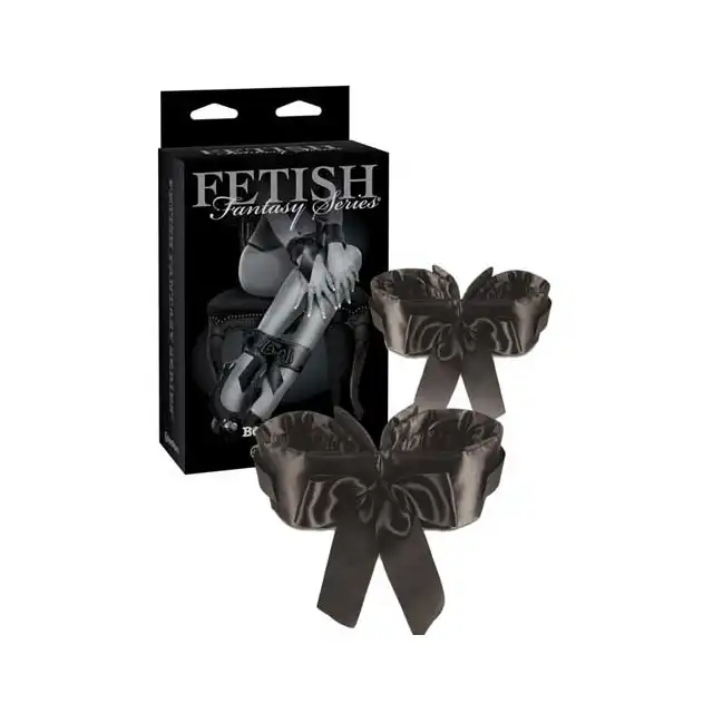 Fetish Fantasy Series - Bowtie Cuffs - Miękkie kajdanki na nogi i ręce.
