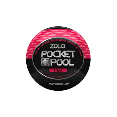 Zolo - Pocket Pool 8 Ball. Kieszonkowy masturbator męski.