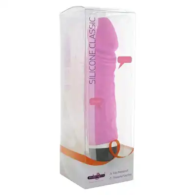 Silicone  Classic Original Vibrator Pink