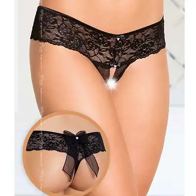 Softline - Thongs - Majteczki prezencik, otwarty krok.