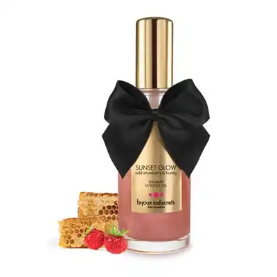 Bijoux Cosmètiques - Wild Strawberry Massage Oil. Regenerujący olejek do masażu.