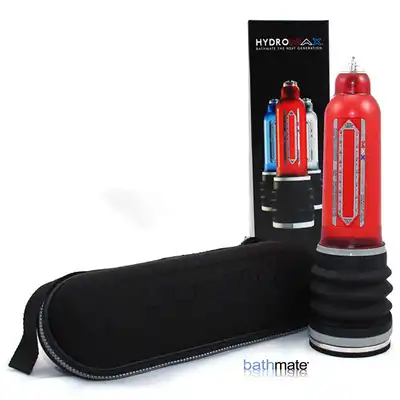 BATHMATE - HYDROMAX7 PENIS PUMP BRILLIANT RED