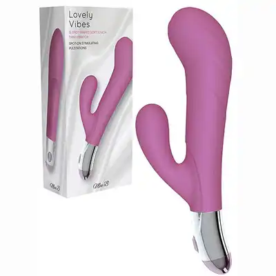 Mae B - Lovely Vibes G-Spot Twin Vibe Pink