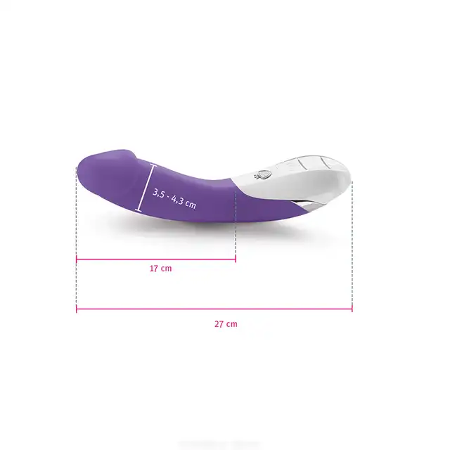 Mystim - Terrific Truman Vibrator Purple