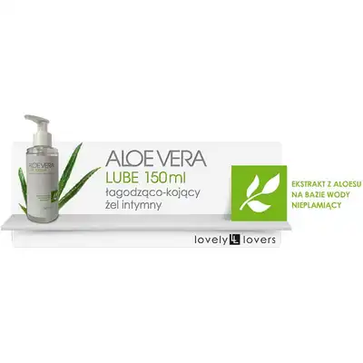Lovely Lovers - Aloe Vera Lube. Żel nawilżający wzbogacony w aloes.