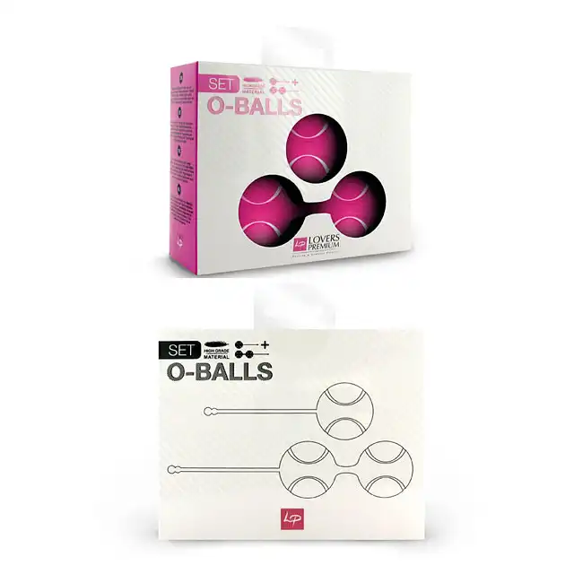 Lovers Premium -  O-Balls Set Pink.