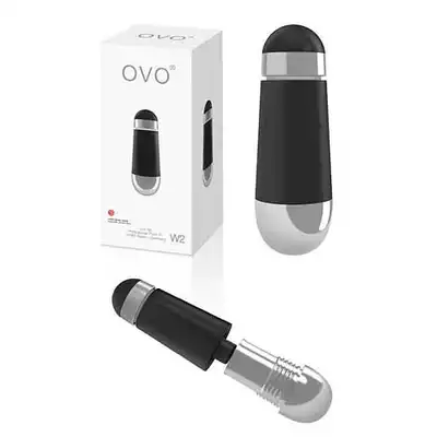 Ovo - Bullit W2 Black mini wibrator