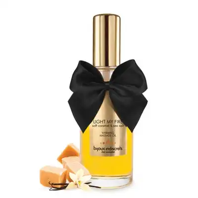 Bijoux Indiscrets - Warming massage oil - soft caramel&amp;sea salt