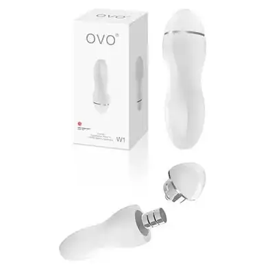 Ovo - Bullit W1 White. Mini wibrator - Red Dot Award Winner.