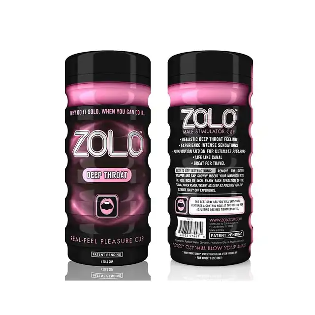 Zolo - Deep Throat Cup. Masturbator męski.