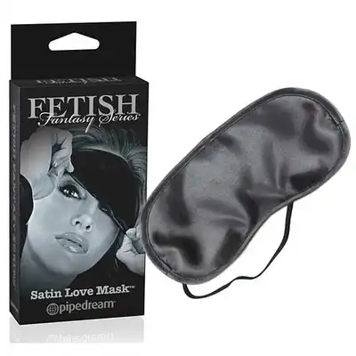 Fetish Fantasy Limited Edition - Satin Love Mask. Maska permanentnie nieprześwitująca.