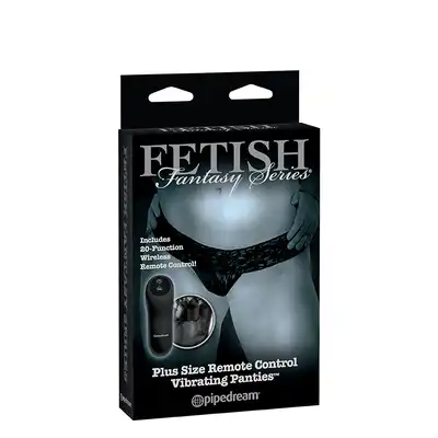 Fetish Fantasy - Remote Control Vibrating Panties - Stringi z wibrującym nabojem.