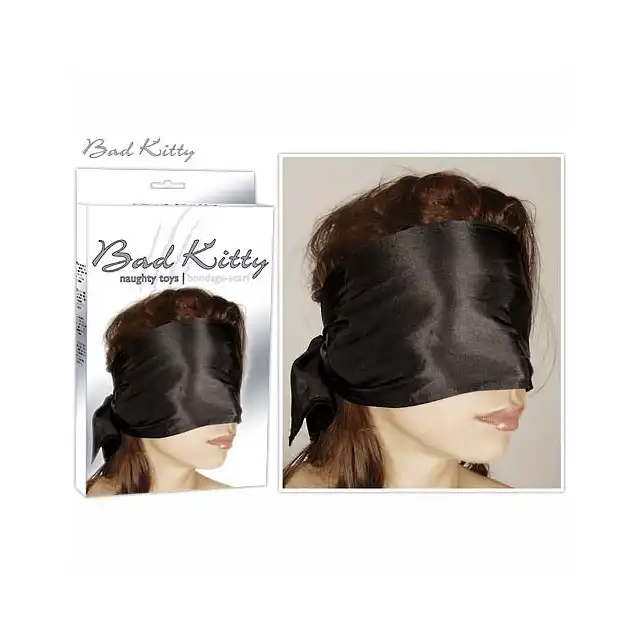 Bad Kitty - Bondage Scarf - Szeroka przepaska na oczy.