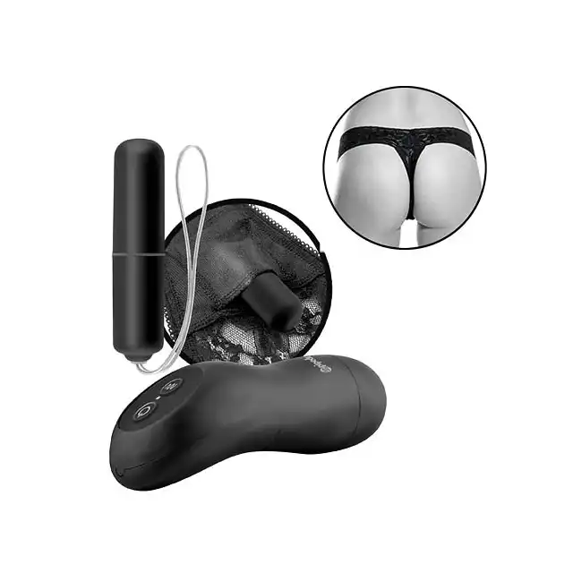 Fetish Fantasy - Remote Control Vibrating Panties - Stringi z wibrującym nabojem.