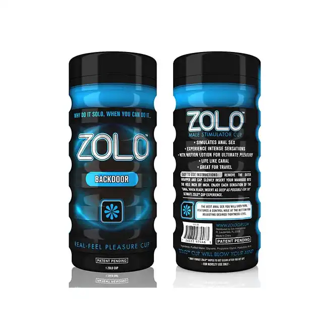 Zolo - Backdoor Cup. Masturbator męski.