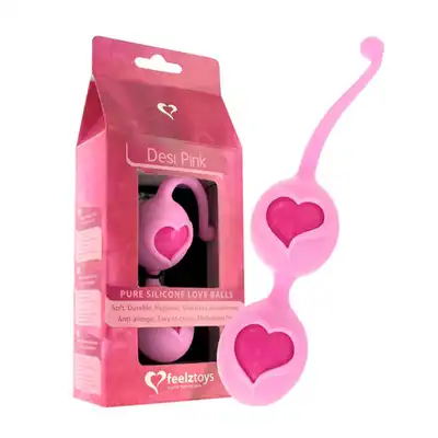 Feelz Toys - Desi Love Balls Pink. Kulki Gejszy. 100% silikon medyczny. Mega sale!