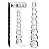 Icicles - Hand Blown Glass Massager No 02.