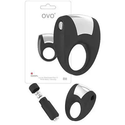 Ovo - Ring B8 Black