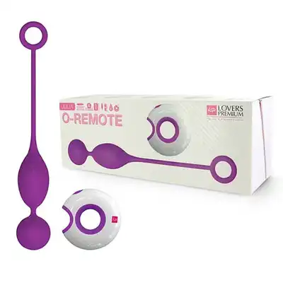 LoversPremium - O-Remote Control Egg Purple Julia