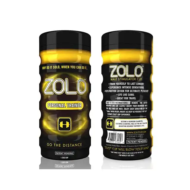 Zolo - Personal Trainer Cup. Masturbator męski.