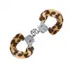 Toy Joy - Furry Fun Cuffs - kajdanki. Bestseller! Leopard.