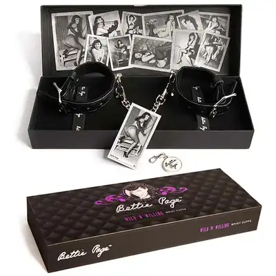 Bettie Page - Wild 'n' Willing Wrist Cuffs