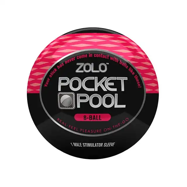 Zolo - Pocket Pool 8 Ball. Kieszonkowy masturbator męski.