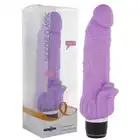 Silicone Classic- Silikonowy wibrator z języczkami -7 programów, 22 cm długości