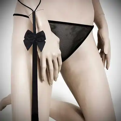 Bijoux Indiscrets - Lilly Whip, elegancki bat z kokardą. 