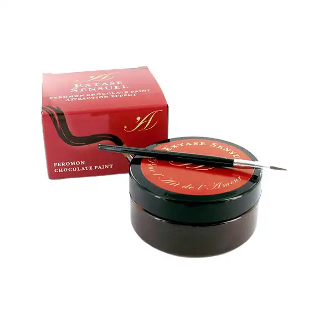 Pheromon Chocolate Paint - Czekoladowe feromony do malowania ciała + pędzelek.