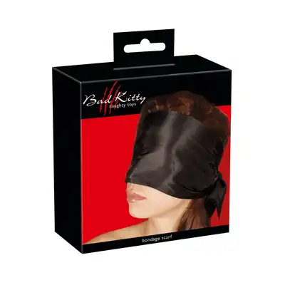Bad Kitty - Bondage Scarf - Szeroka przepaska na oczy.