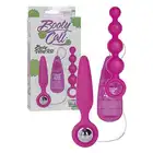 Booty Call Booty Vibro Kit Pink - Dwie sondy analne z mocnymi regulowanymi wibracjami. Super Cena!