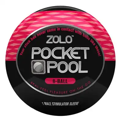 Zolo - Pocket Pool 8 Ball. Kieszonkowy masturbator męski.