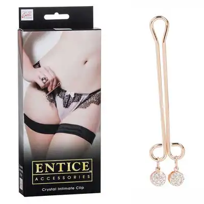 Entice - Ozdobny klips na wargi sromowe