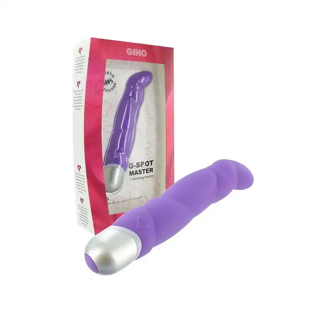 Feelz Toys - Gino Vibrator Purple. Stymulacja punktu G.