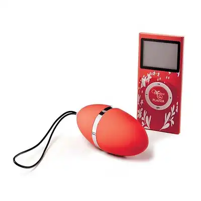 Plaisirs Secrets - Vibrating Egg Red. Jajeczko wibrujące.