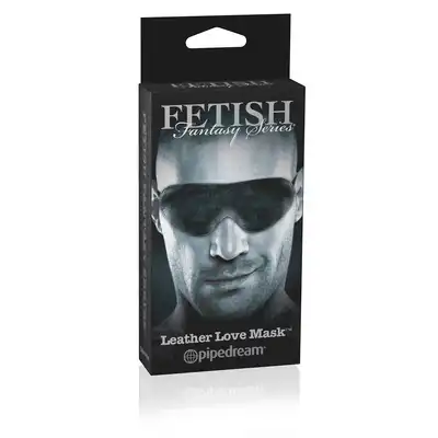 Fetish Fantasy - Leather Love Mask. Skórzana maska na oczy