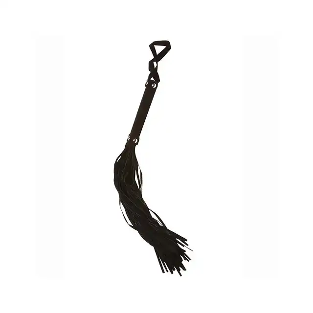 X-Play Whip Teaser Black 2039 - Zamszowy pejcz.