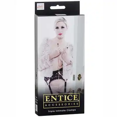 Entice - Triple Intimate Clamps - Potrójne klipsy