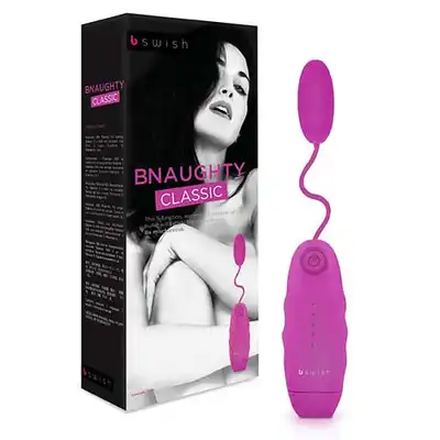 B Swish - Bnaughty Classic Hot Pink. Jajeczko wibrujące.