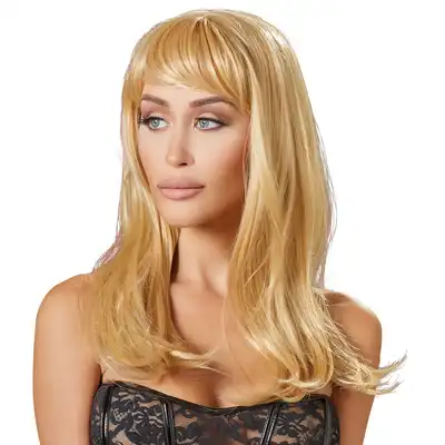 Cotelli Collection - Linda Wig Blonde. Blond peruka 45 cm.