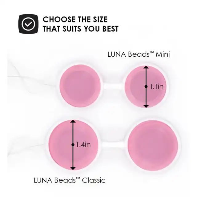 Lelo - Luna Beads Mini. Kulki gejszy.