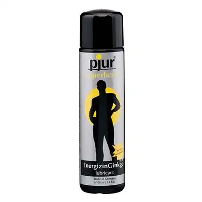 Pjur - Superhero EnergizinGinkgo Lubricant. Energetyzujący lubrykant dla mężczyzn.