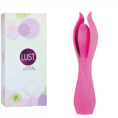 Lust L6 Pink - Wibrator w kształcie tulipana.