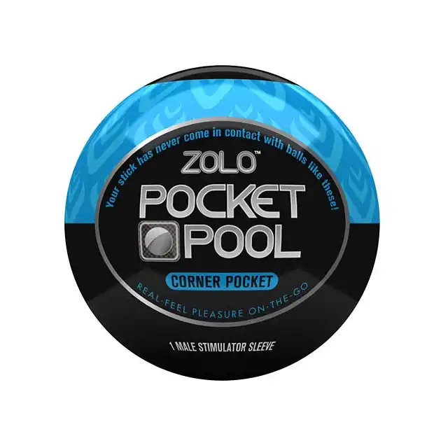 Zolo - Pocket Pool Corner Pocket. Kieszonkowy masturbator męski.